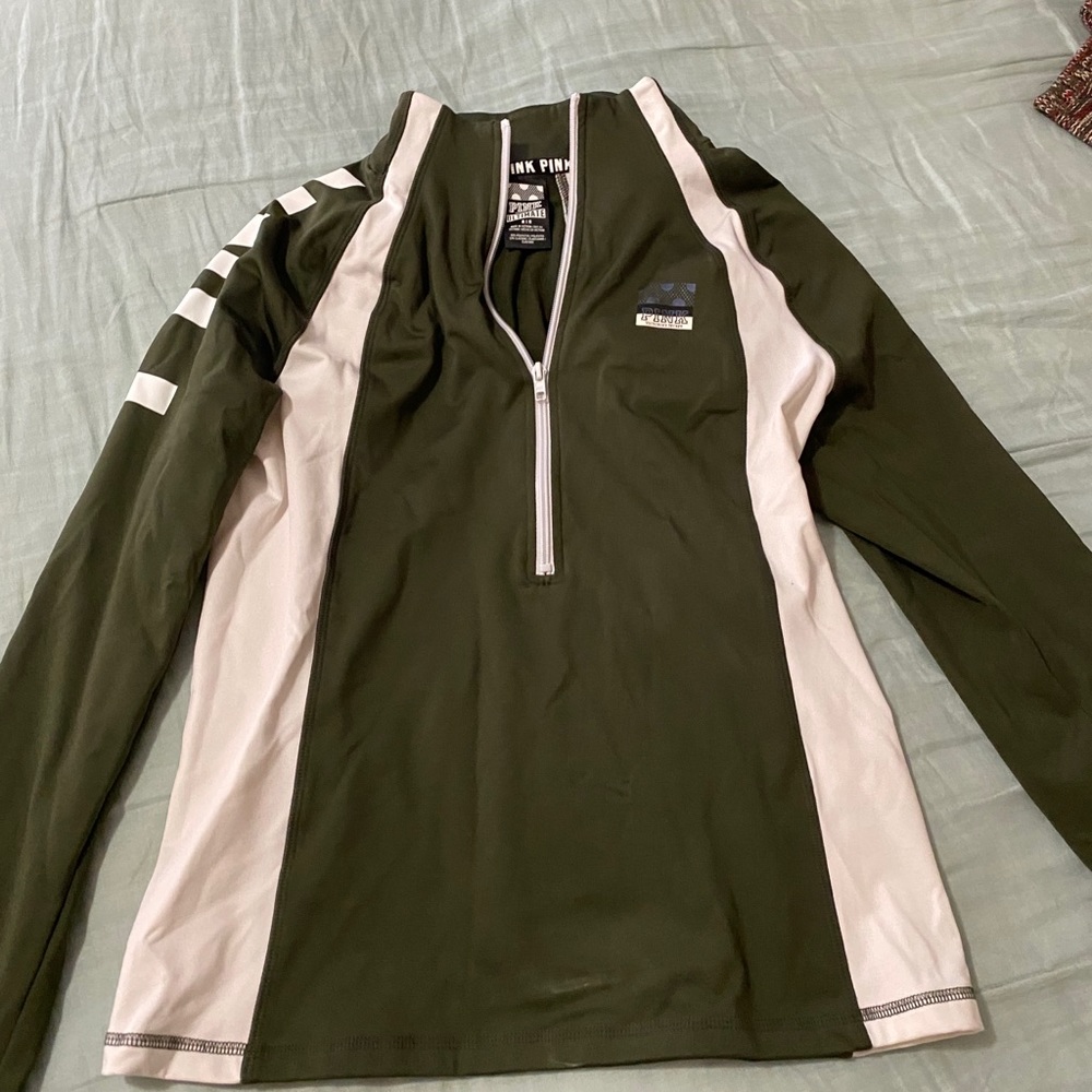 Pink active pullover